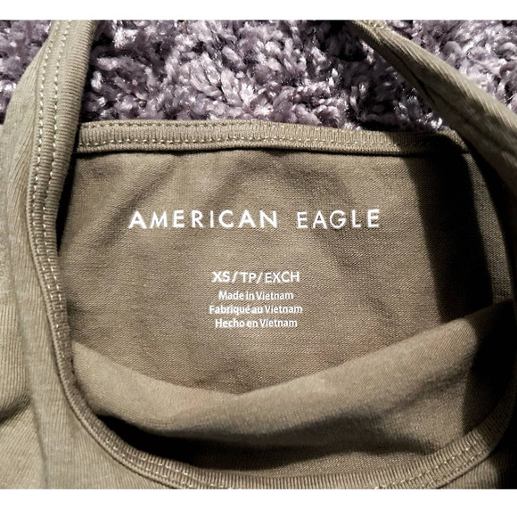 American Eagle Green Tank Top Bundle Lot of 2 Womens Size XS - Picture 8 of 9